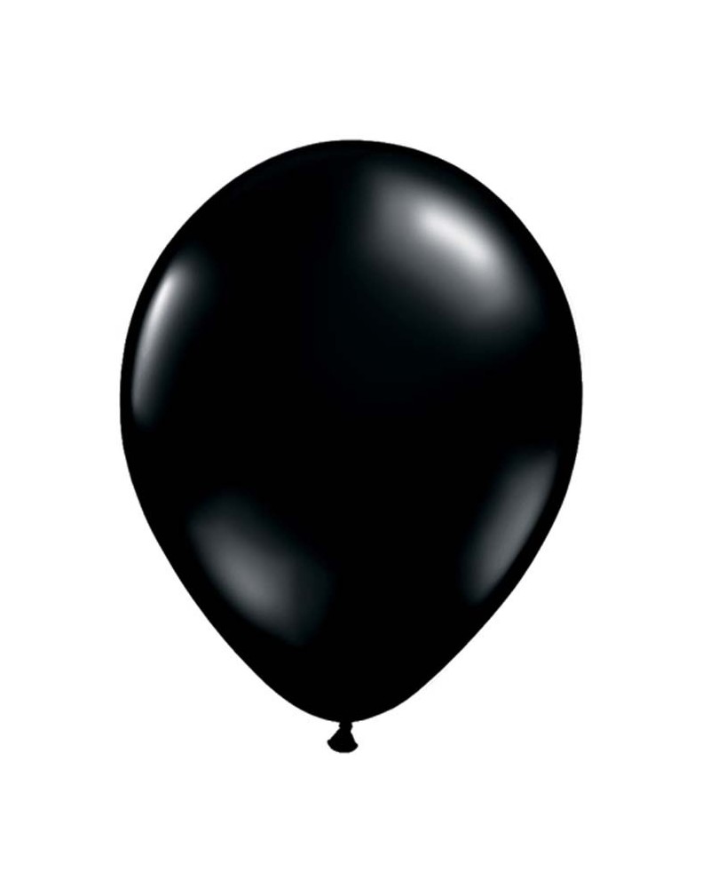 100 ballons qualatex 28 cm opaque noir