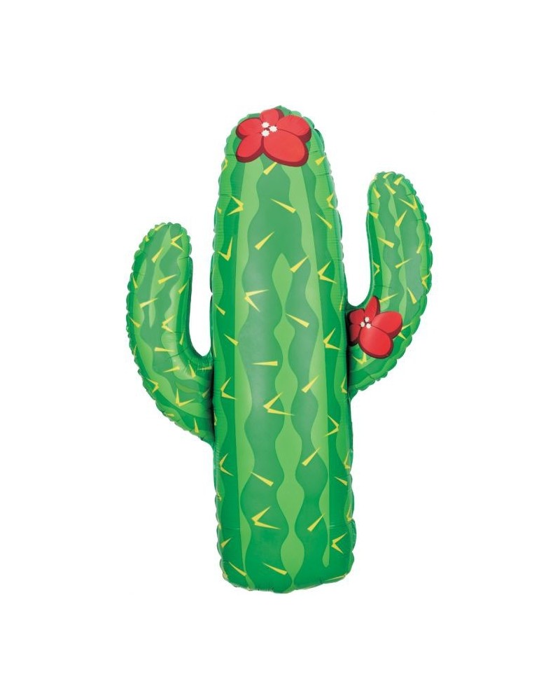 cactus ballon mylar 104 cm à plat