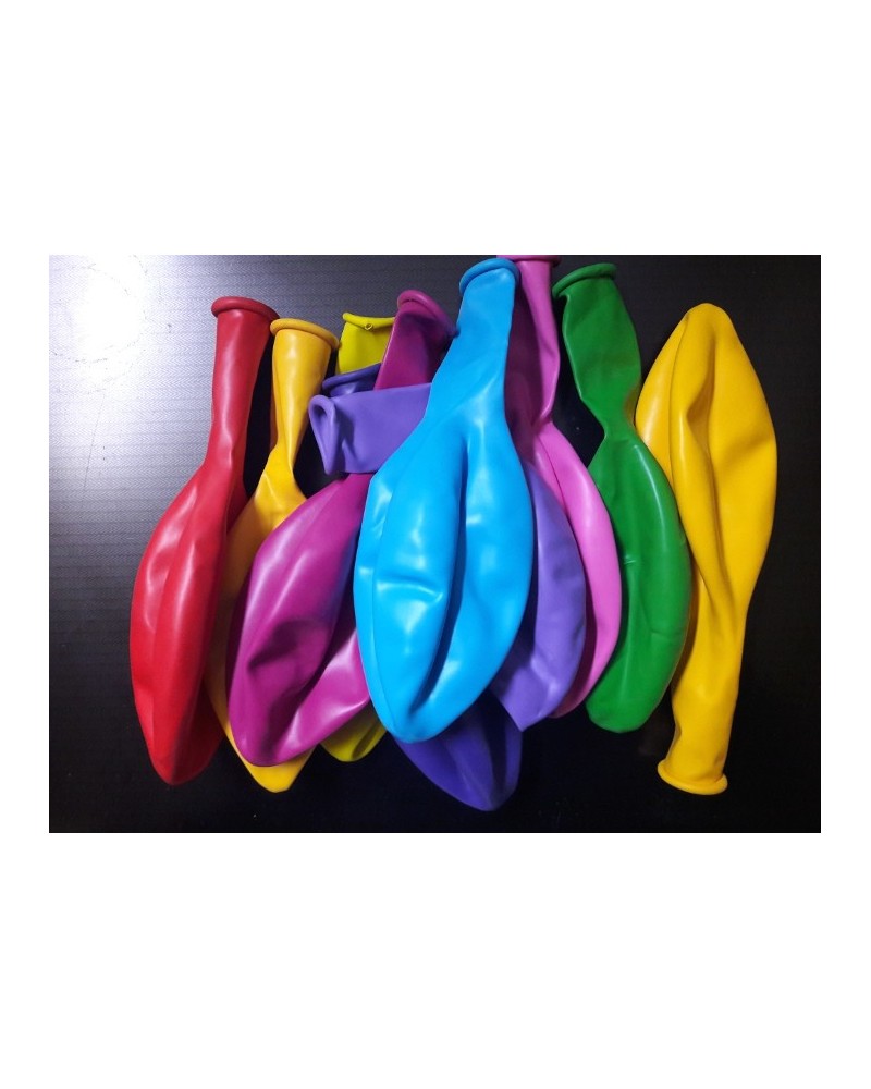 10 ballons 40 cm diamètre multicouleur