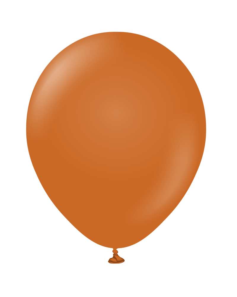 100 Ballons Rust Orange 13 cmKalisan  14 cm Ø KALISAN