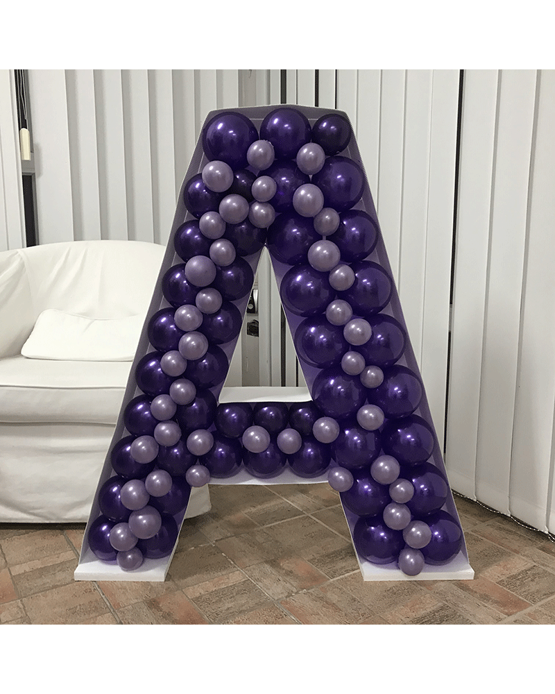 Lettre “A” 100 cm Structure Géante