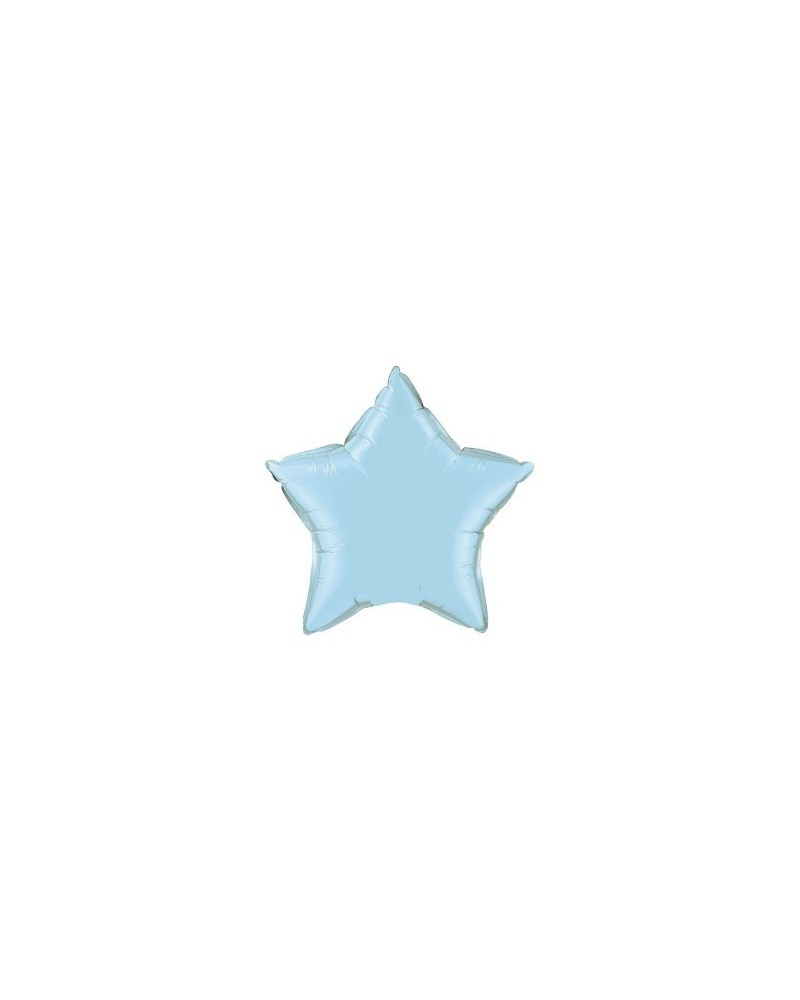 Etoile bleu ciel 48 cm de diamètre mylar