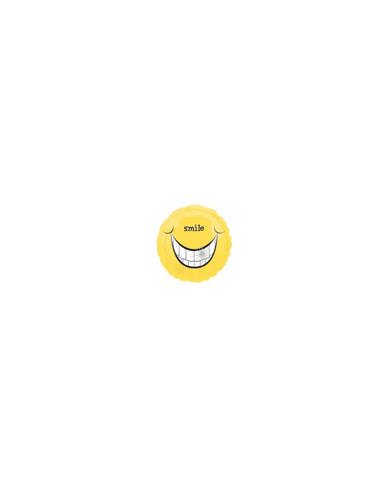 smile large sourire mylar 45 cm