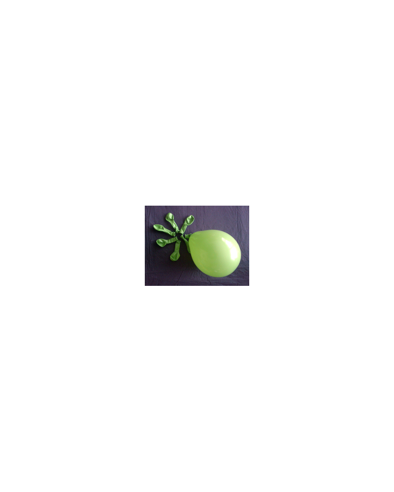 ballons baudruche VERT PRINTEMPS