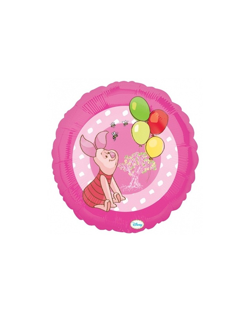 Porcinet portrait ballon mylar 45 cm