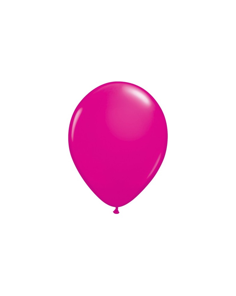 qualatex FRAMBOISE 28 cm poche de 25