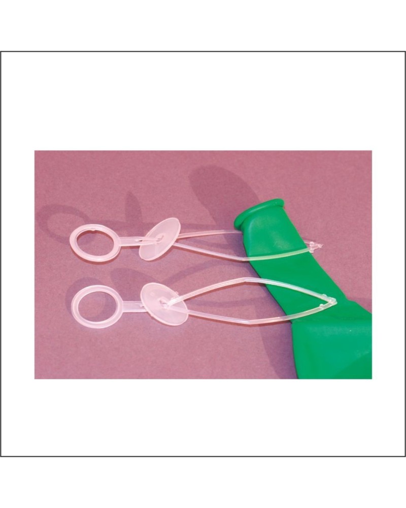 10 attaches rapides pour ballons de 15 à 30 cm de diamètre