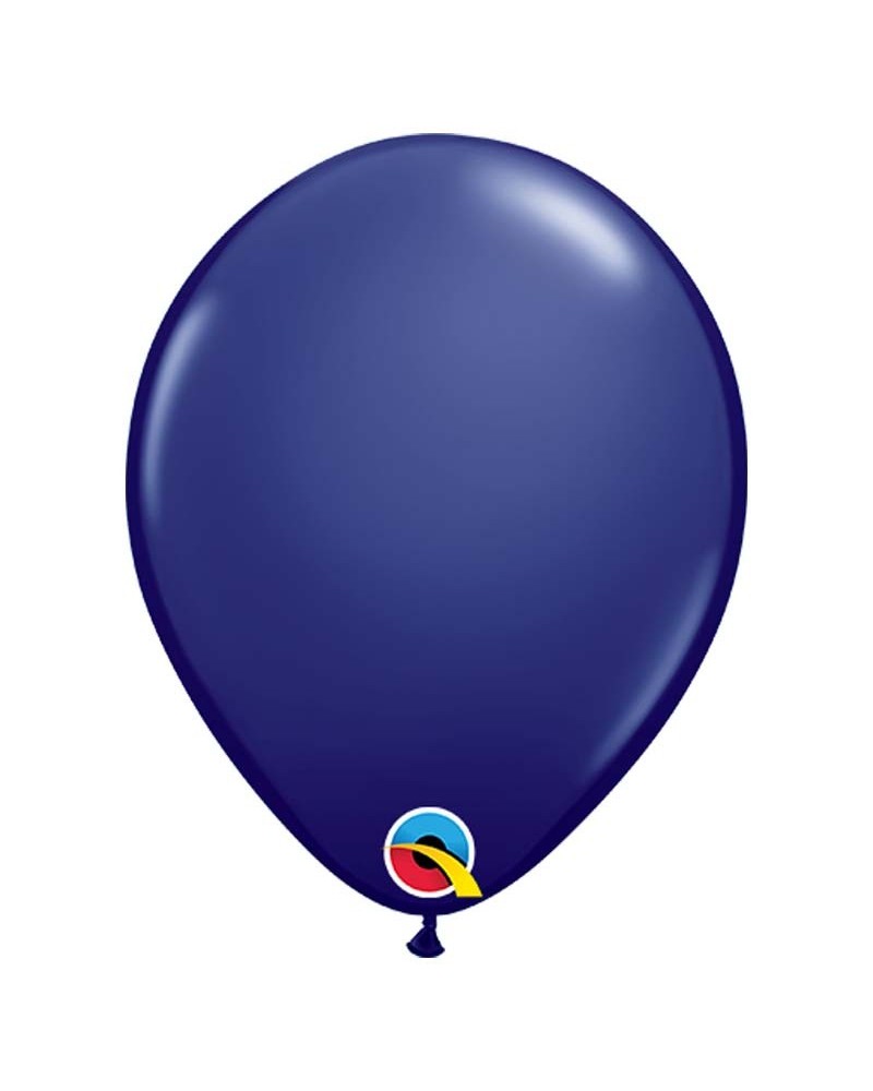 100 Ballons Navy Bleu Marine 28 cm