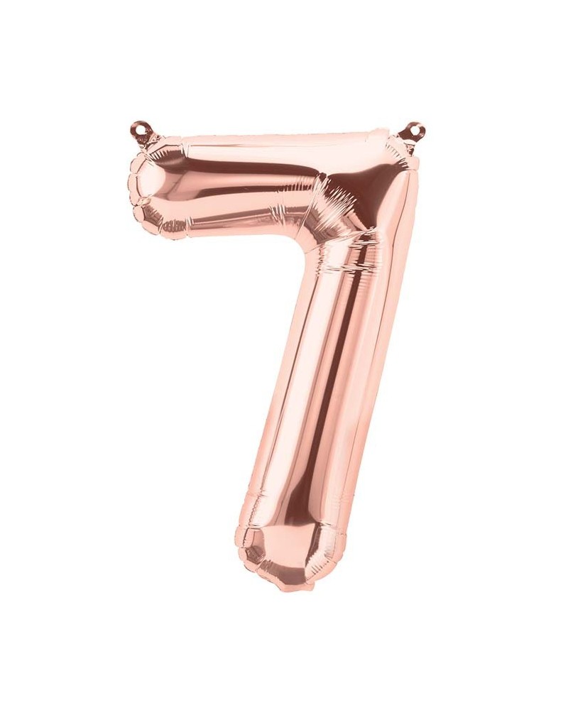 7 chiffre 41 cm rose gold