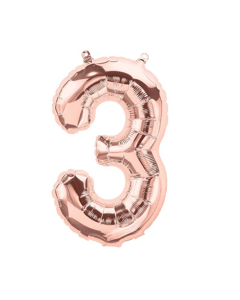 3 chiffre 41 cm rose gold