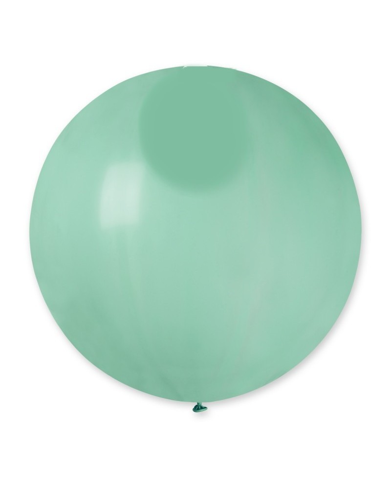 MÉTALLISÉ aquamarine rond 40 cm POCHE DE 5