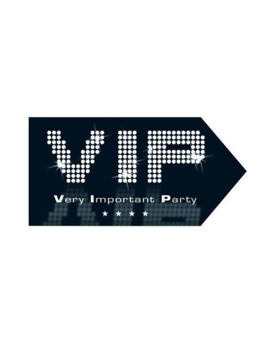 1 fleche indication VIP 20*40 2 faces