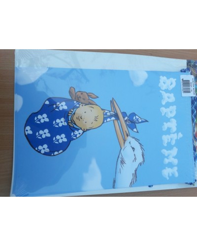1 guirlande Baptême bleu 4M 8 pavillons 28*20cm
