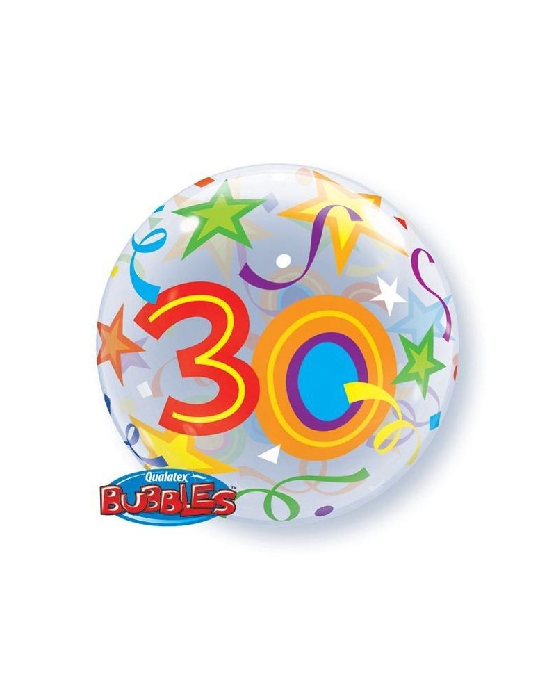 bubble 30em anniversaire 56cm